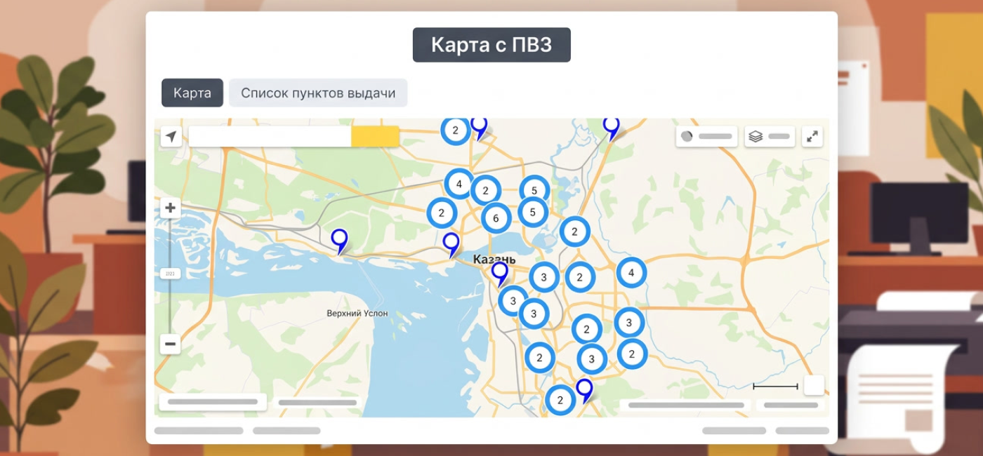 Карта на сайте: как помочь клиенту найти вас быстрее